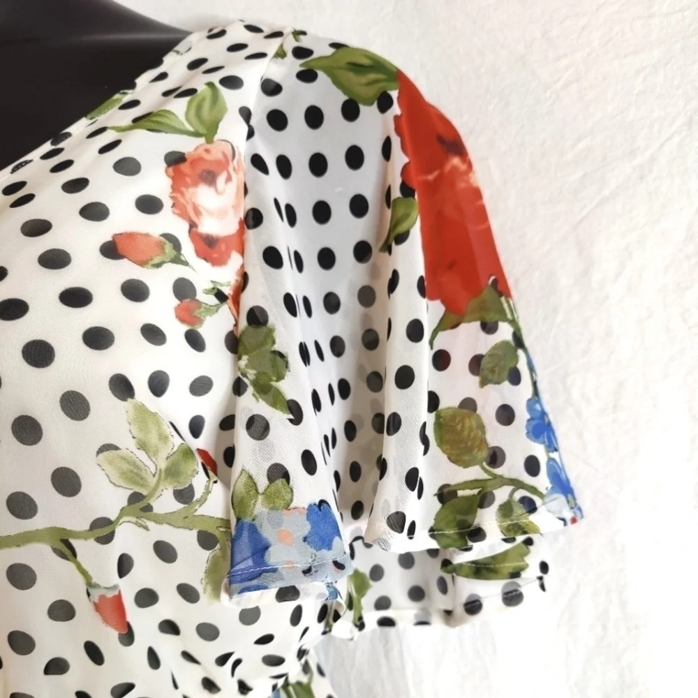 Pretty Floral Boho Dress EUC - Picture 6 of 13
